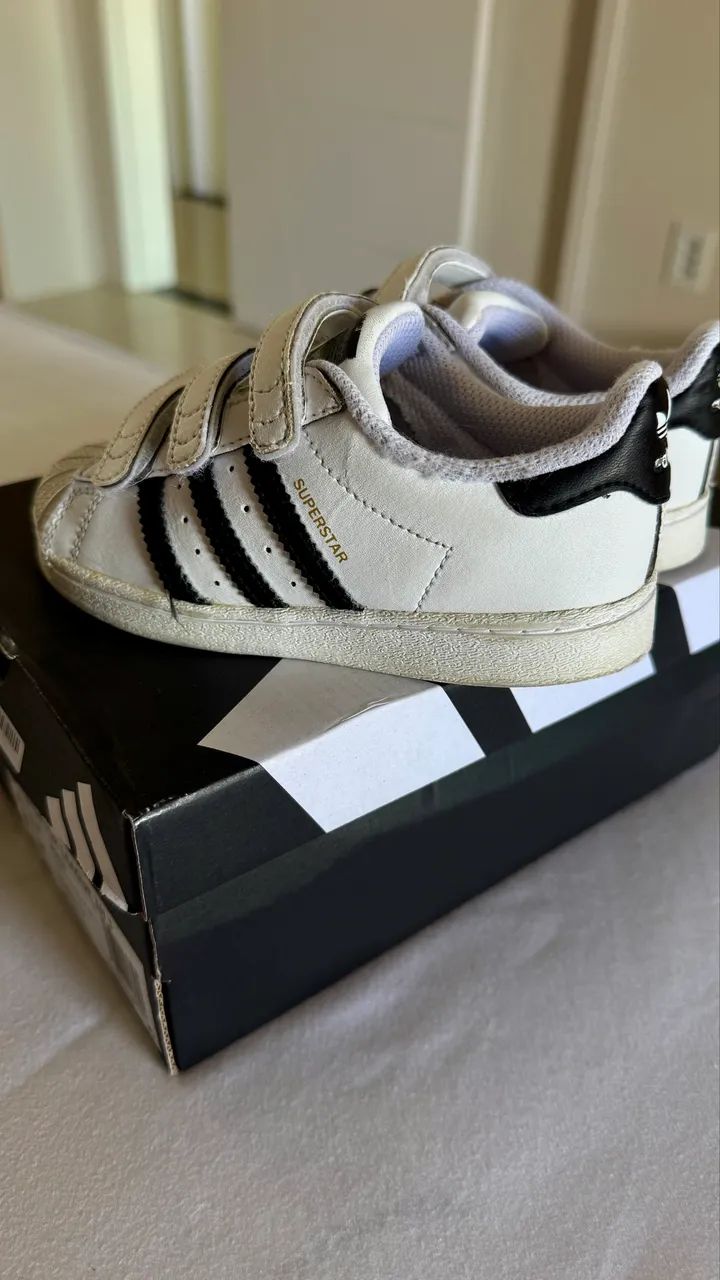Tênis superstar ADIDAS INFATIL  - Foto 3