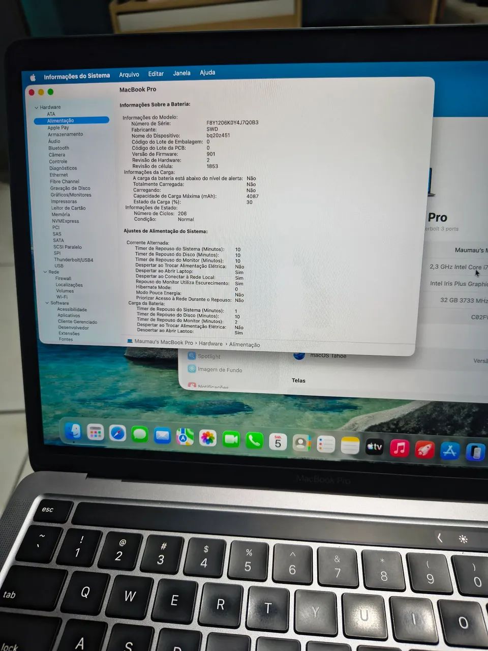 MacBook Pro 2020 i7 / 32GB / 512GB SSD 13 Pol - Notebooks - Areias