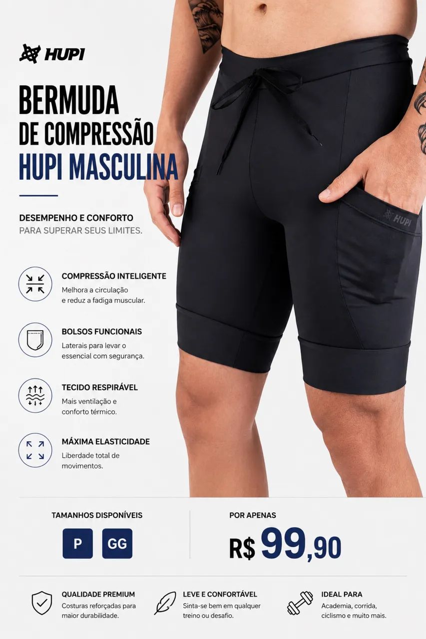 Bermuda HUPI corrida 