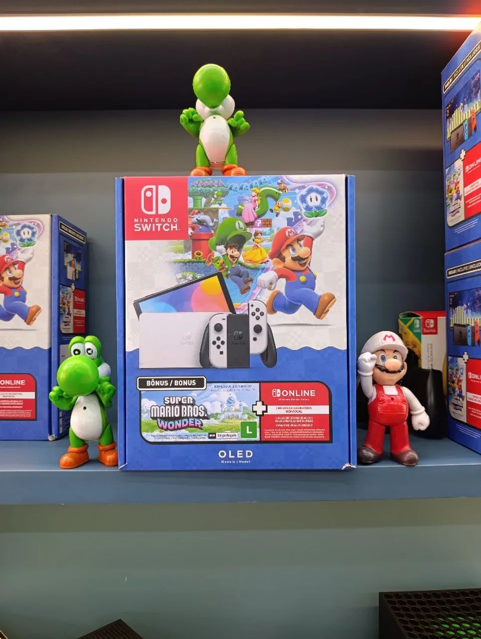 Nintendo switch OLED novo com jogo.