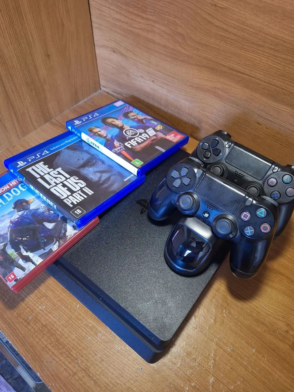 Ps4 Slim 2 Controles e Jogos - Foto 5
