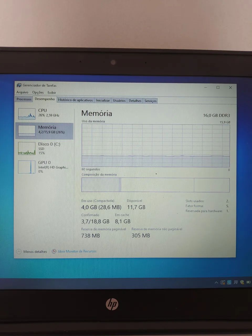 Notebook HP ProBook Core i5 | 16GB RAM | Windows 10 Pro - Foto 5