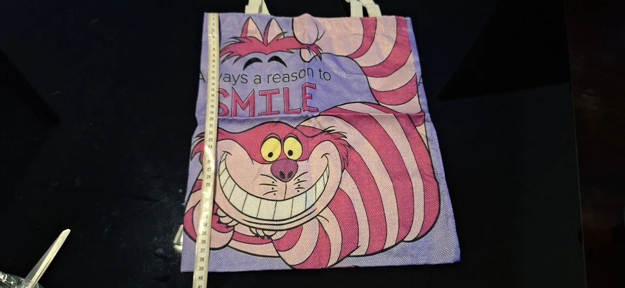 Ecobag do gato Chesride da Alice - Foto 4