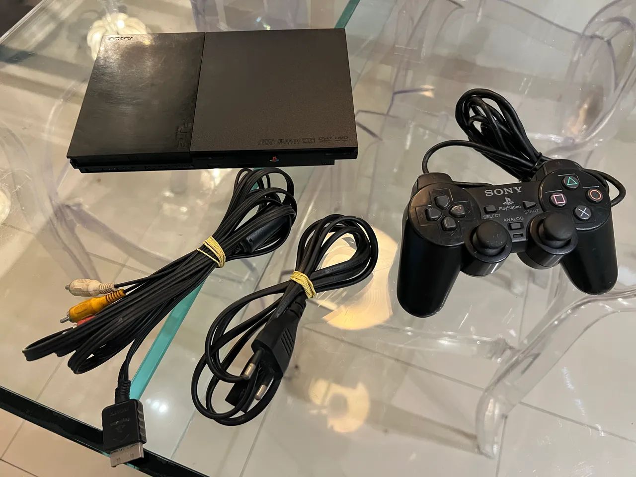 PlayStation 2 desbloqueado e lendo CD - Foto 2