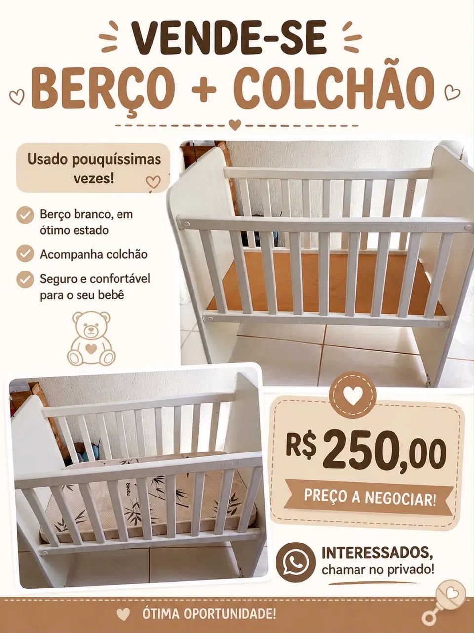 Mini berço 