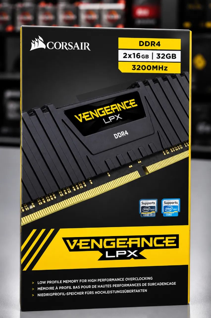 Memória Corsair Vengeance LPX 32GB (2x16GB) DDR4 2400MHz