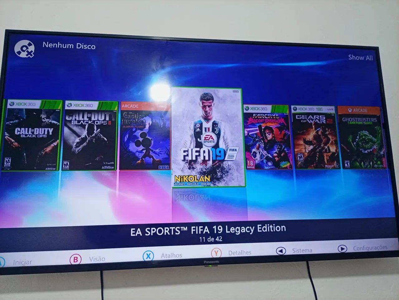 Xbox360 desbloqueado + 42 jogos  - Foto 4