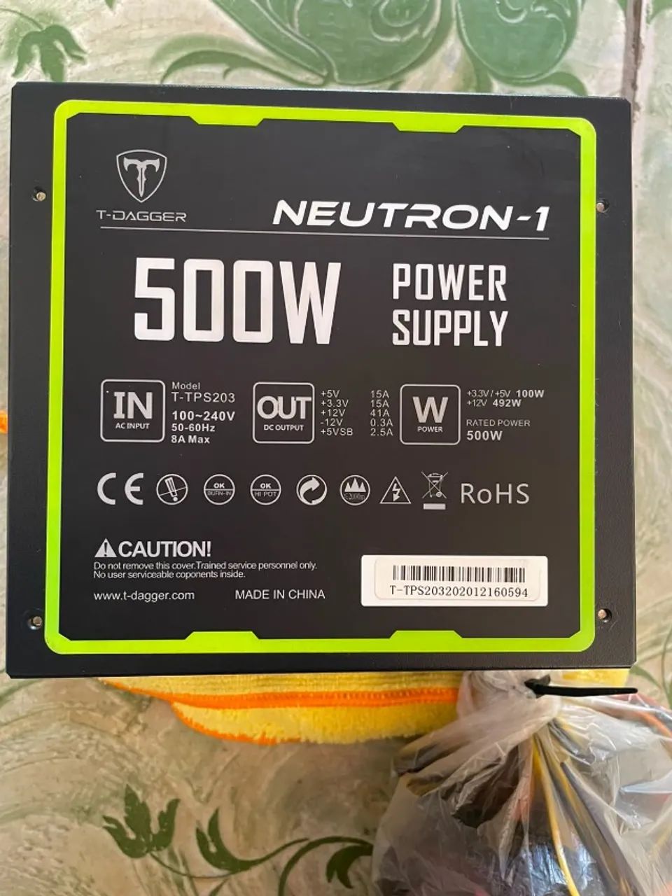Fonte T-Dagger Neutron 500W - Foto 2