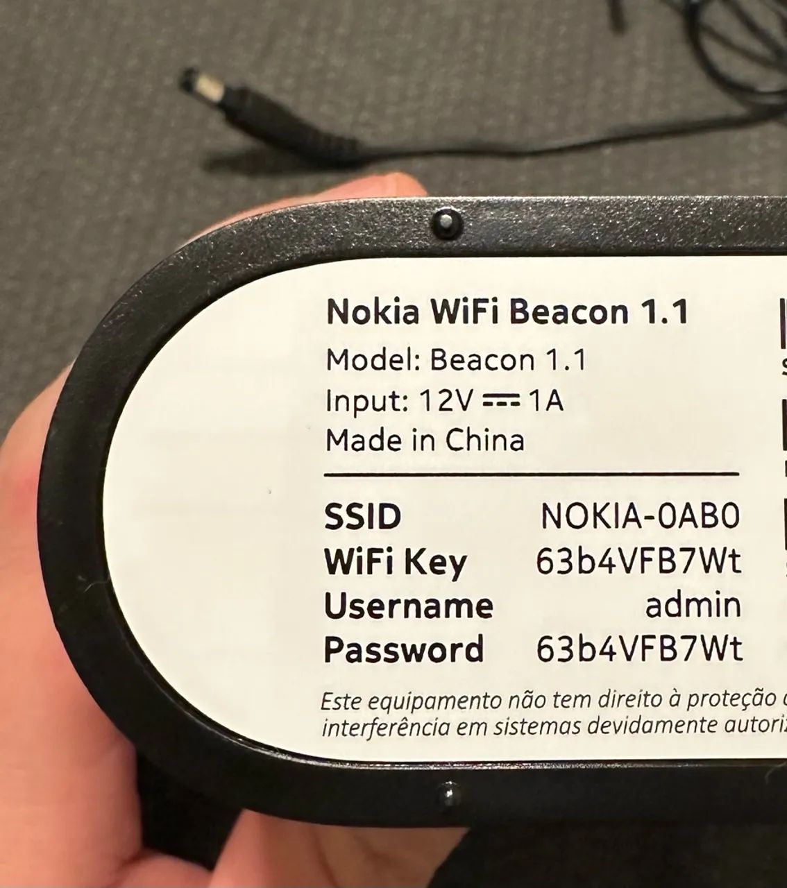 Roteador Nokia WiFi Beacon 1.1 - Foto 3