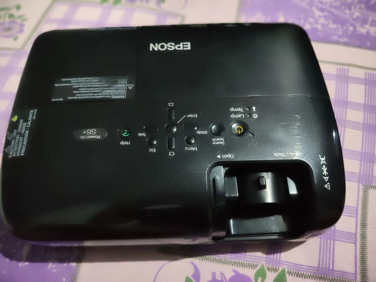 Projetor Epson Power liteS6+ - Foto 3