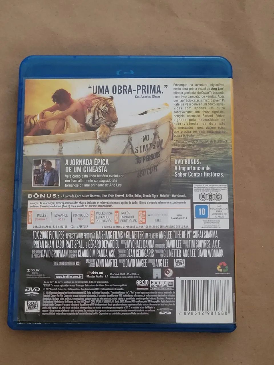 Blu-ray As Aventuras de PI - Foto 2