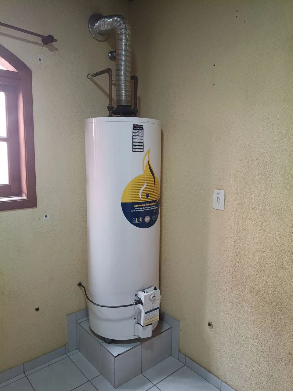 Aquecedor a gás Orbis de 190 litros - Foto 4