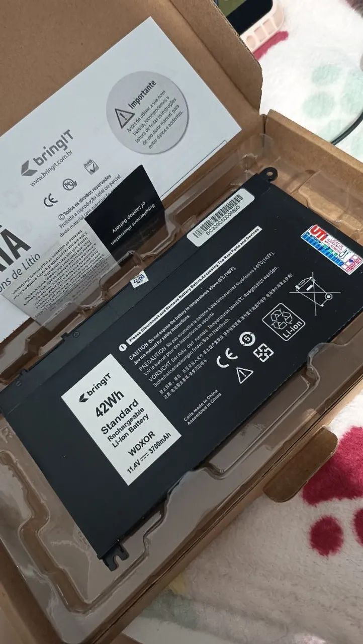 Bateria para Notebook Dell WDX0R - Foto 4