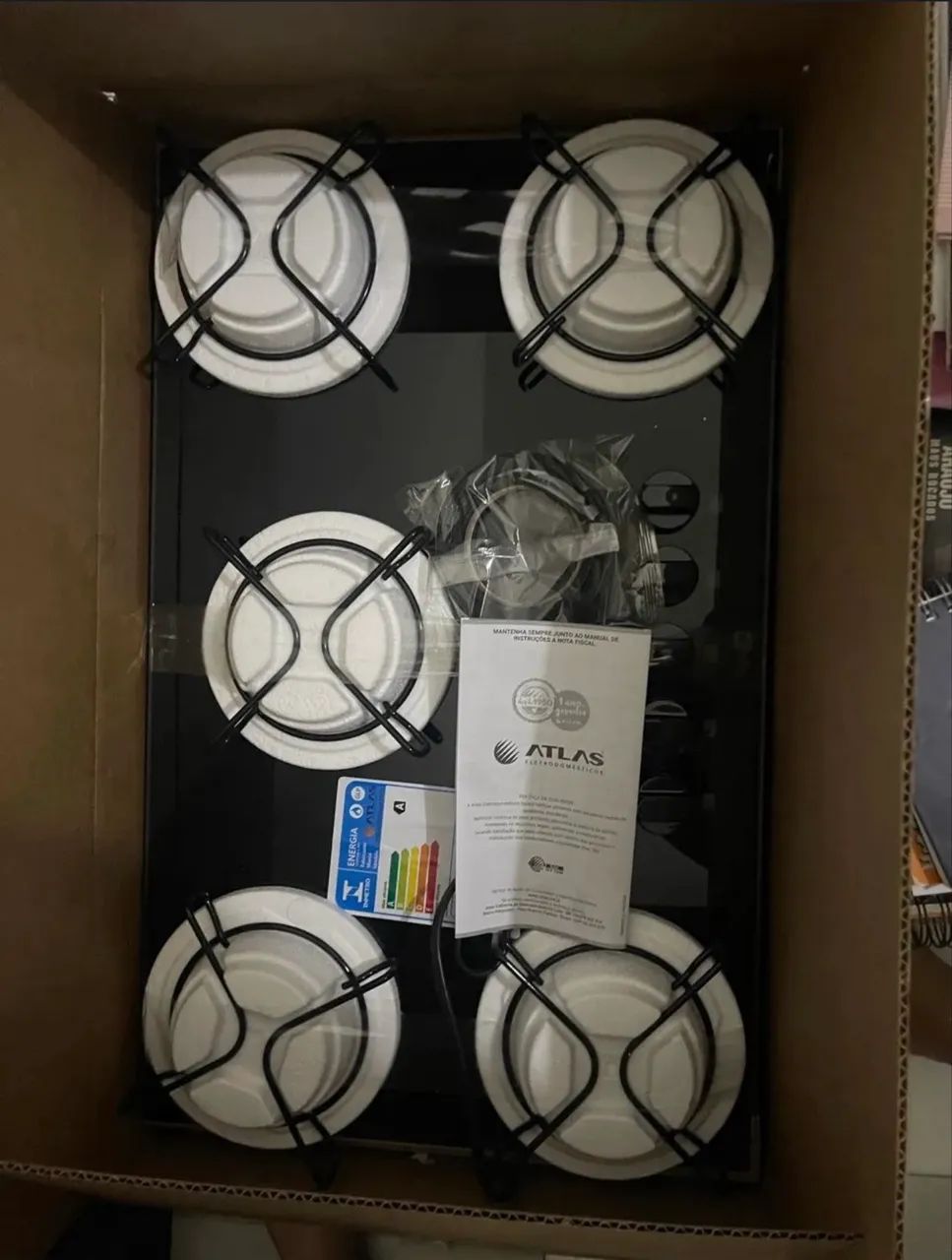 Cooktop atlas 5 bocas - Foto 2