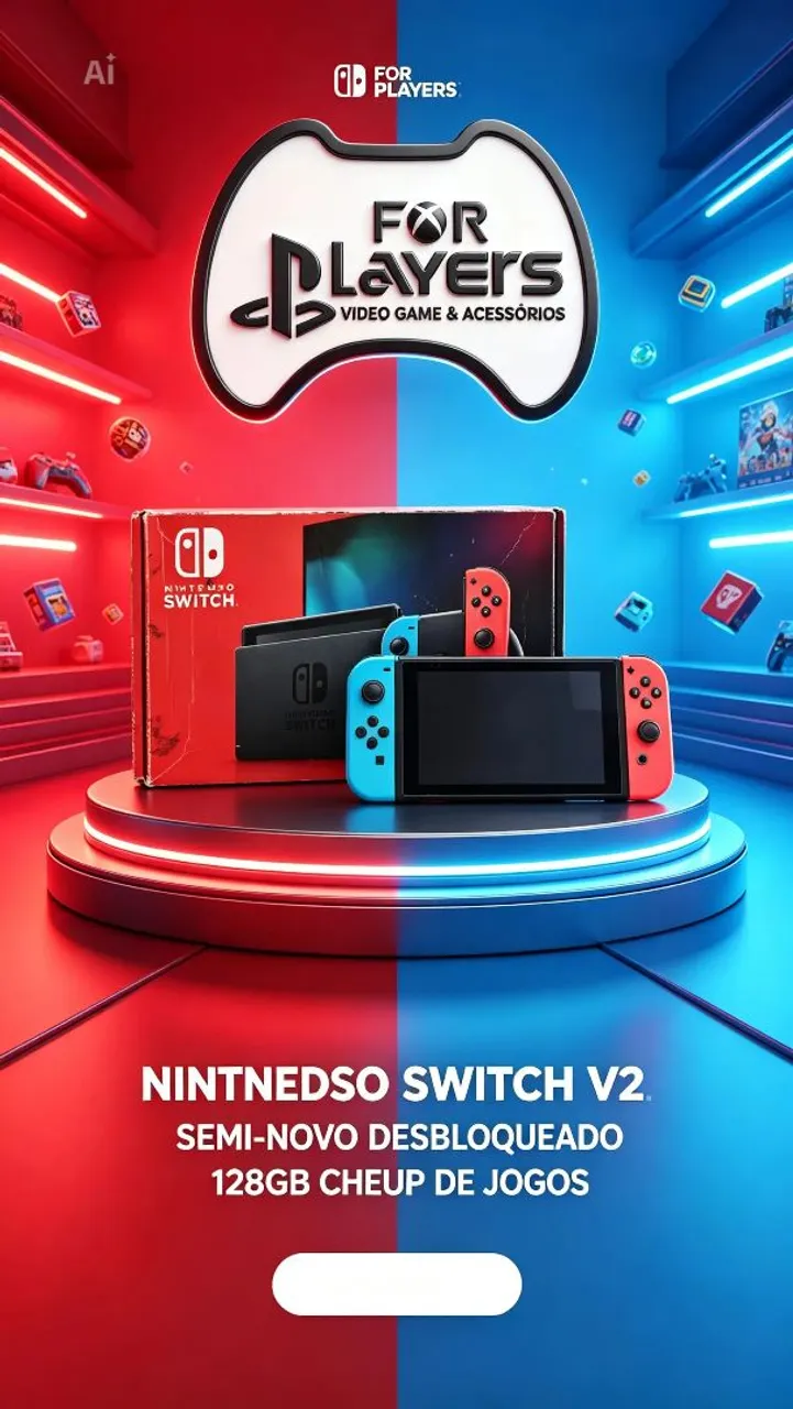 Nintendo Switch Oled - Consoles de Vídeo Game - Inácio Barbosa
