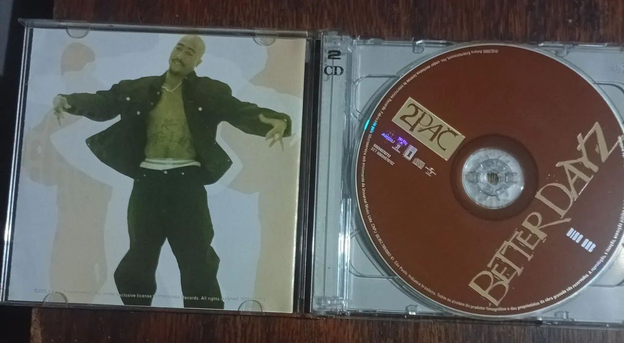 Cd 2pac - Better dayz (duplo) - Foto 2
