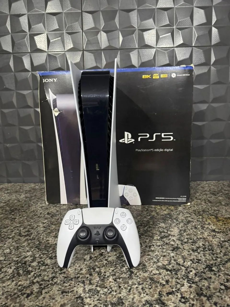 PS5 Digital Semi Novo. - Foto 2
