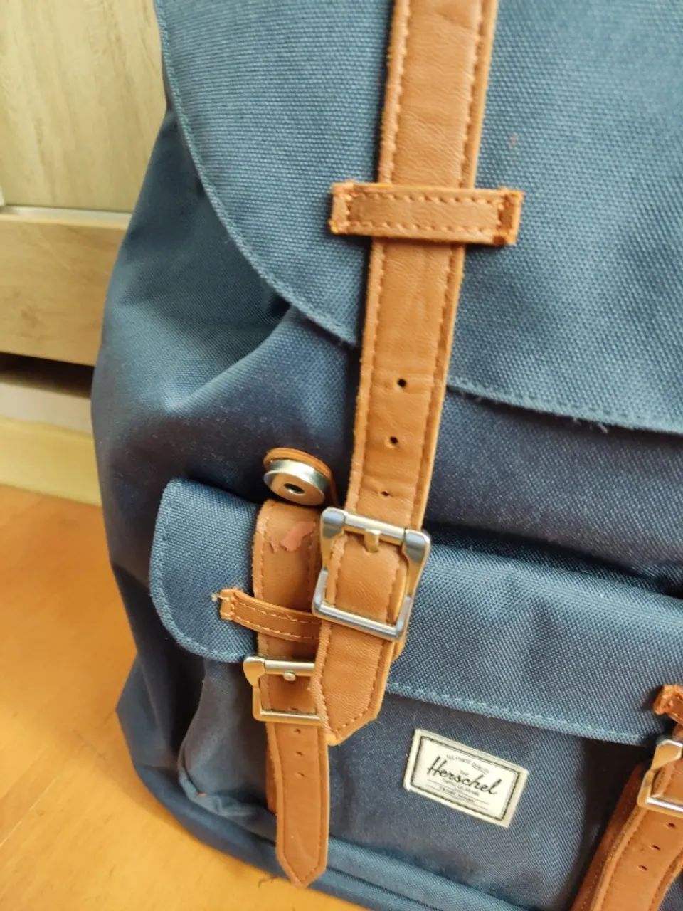 Mochila Herschel Little America - Navy - Foto 4