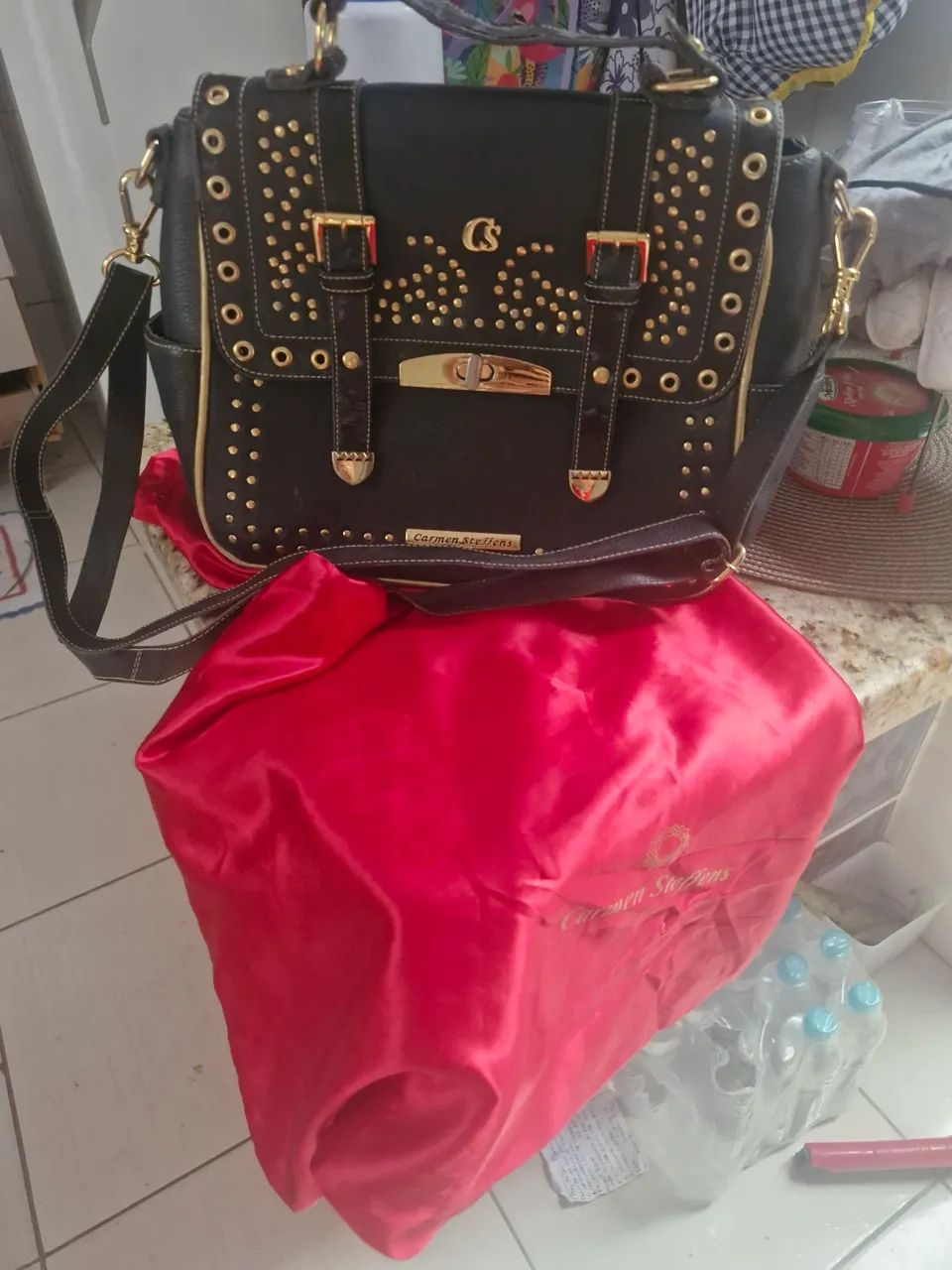 Bolsa couro Cármen Stefans