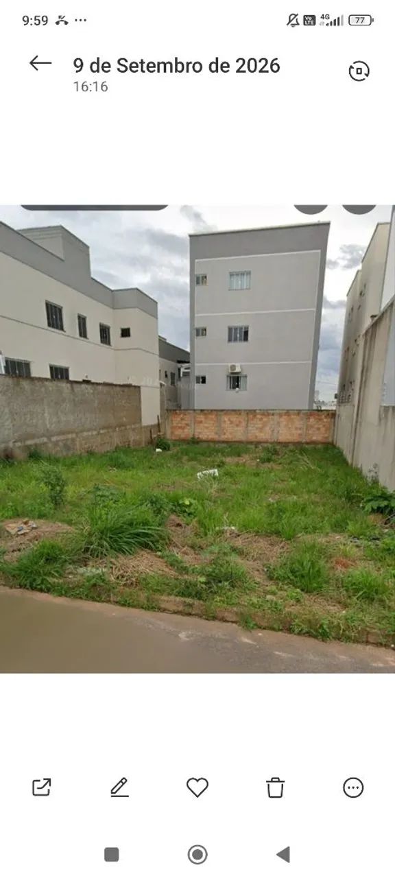 Lote bairro Laranjeiras plano murado 