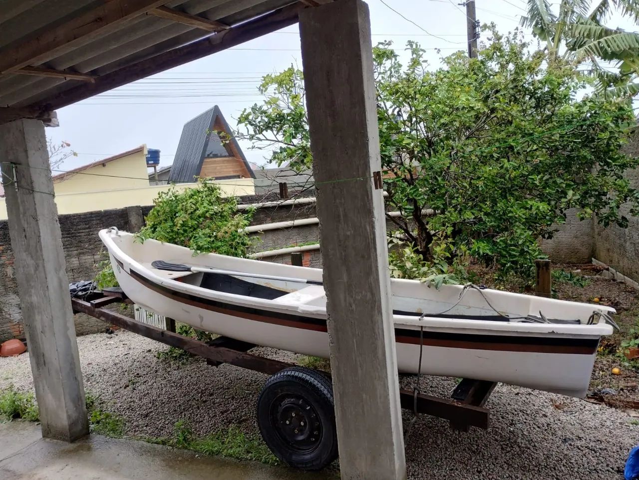 Canoa de fibra  - Foto 4