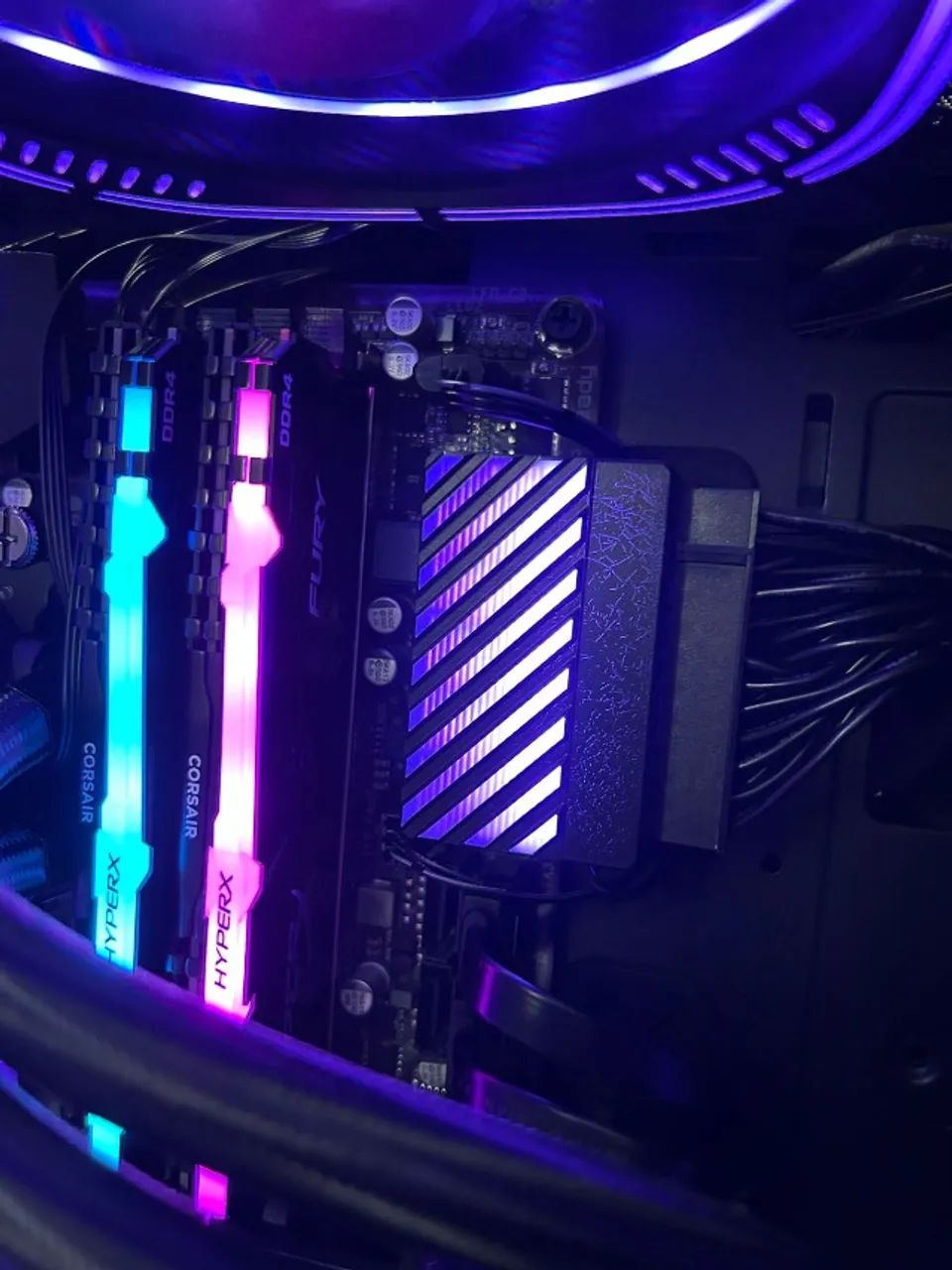 Adaptador LED ARGB 24p para Placa mãe