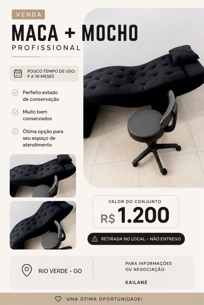 Maca Estofada + Mocho Profissional  - Foto 3