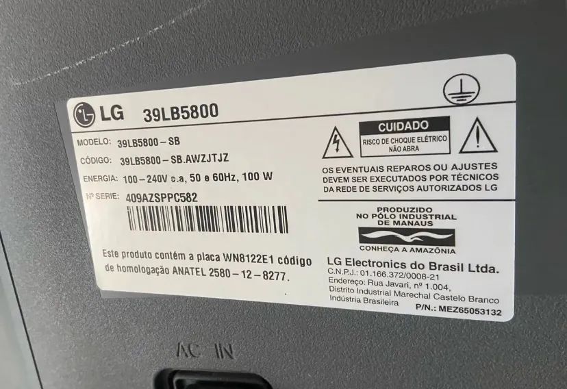 Tv 39,5 polegadas valor 50 reais pro. Tela  - Foto 2