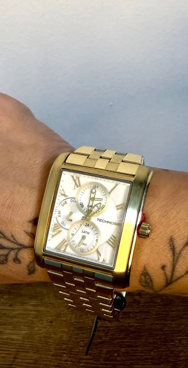 RELÓGIO TECHNOS ORIGINAL CLASSIC GRANDTECH - NOVO E SEM USO  - Foto 2
