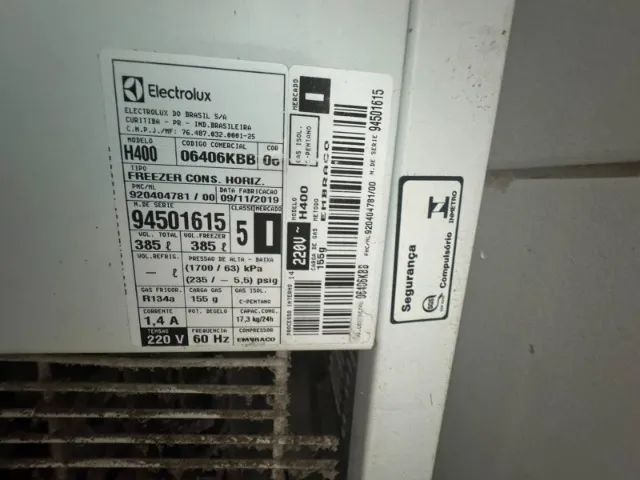 freezer horizontal 2 portas Eletrolux - Foto 3