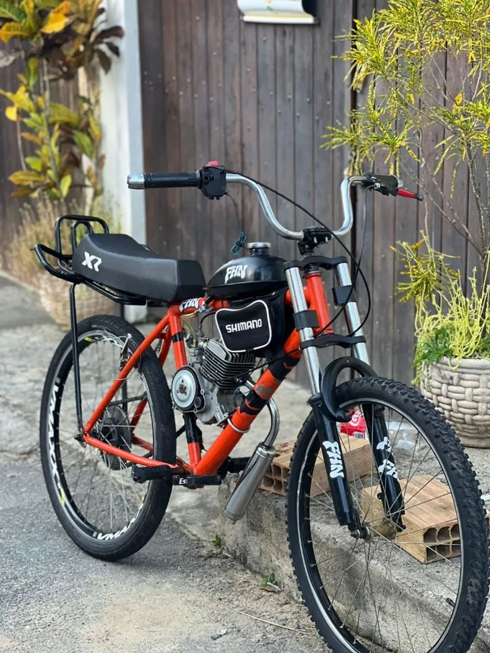 Bicicleta motorizada 80cc - Foto 3