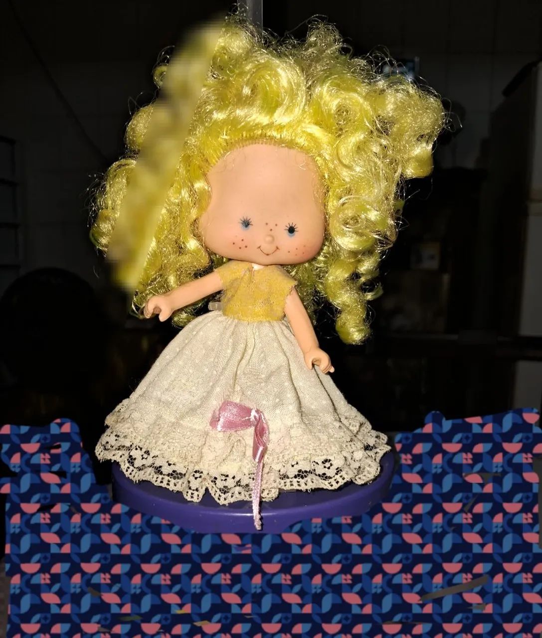 Moranguinho cabelo amarelo