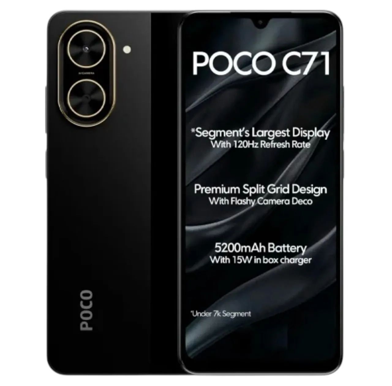 POCO C71 Preto