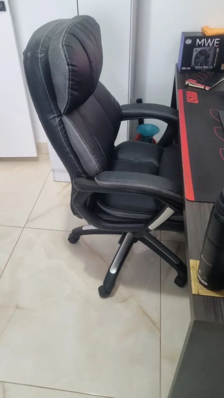 Cadeira de escritório ergonômica estilo presidente modelo C600, - Foto 2