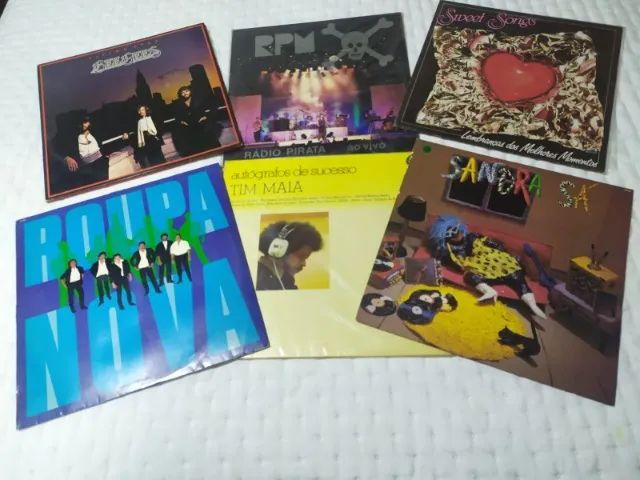 Discos de Vinil Víntage - Flash Back - Românticas - POP - 32 LPs em excelente estado. - Foto 4