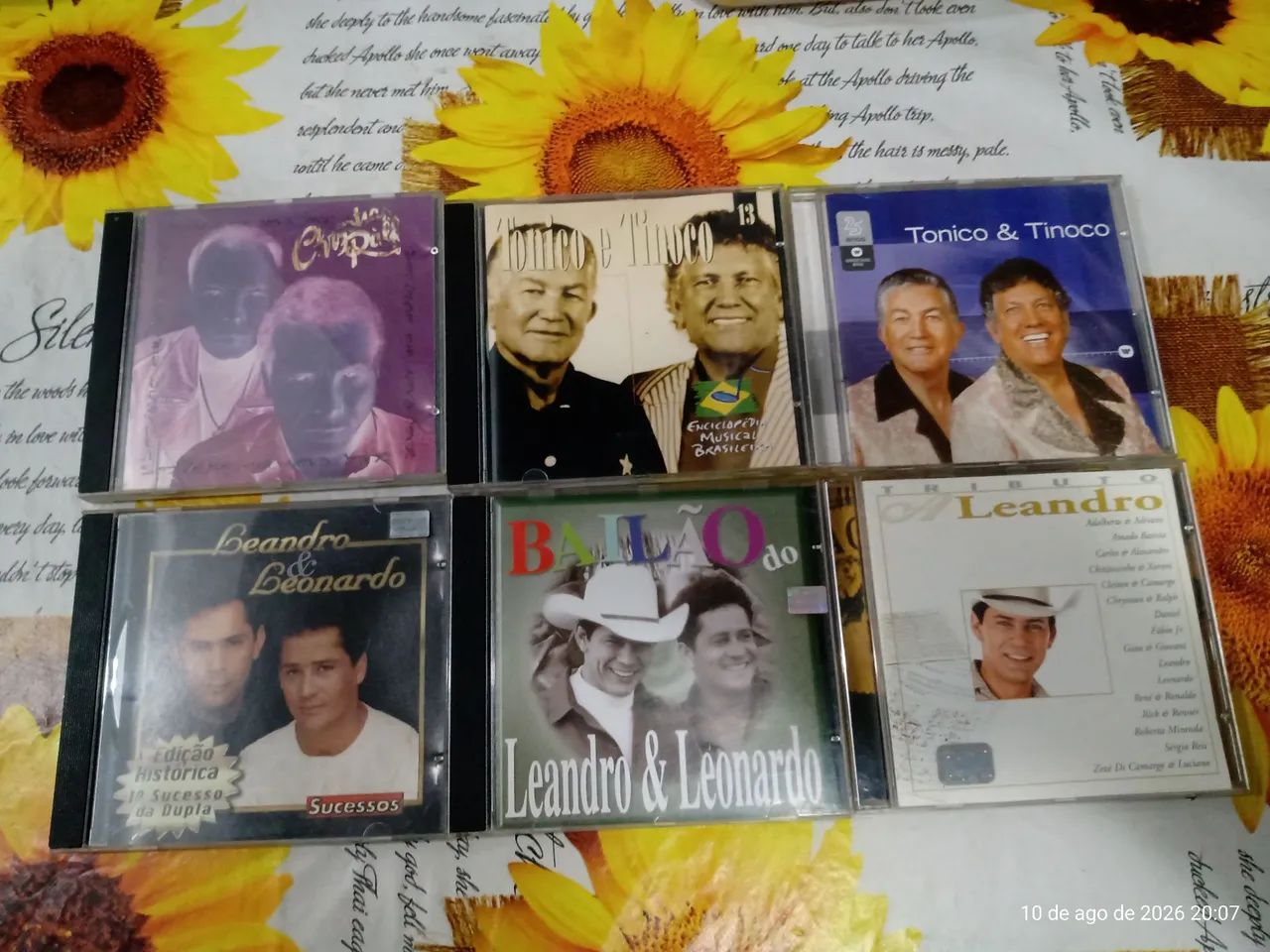CDs todos os 6 