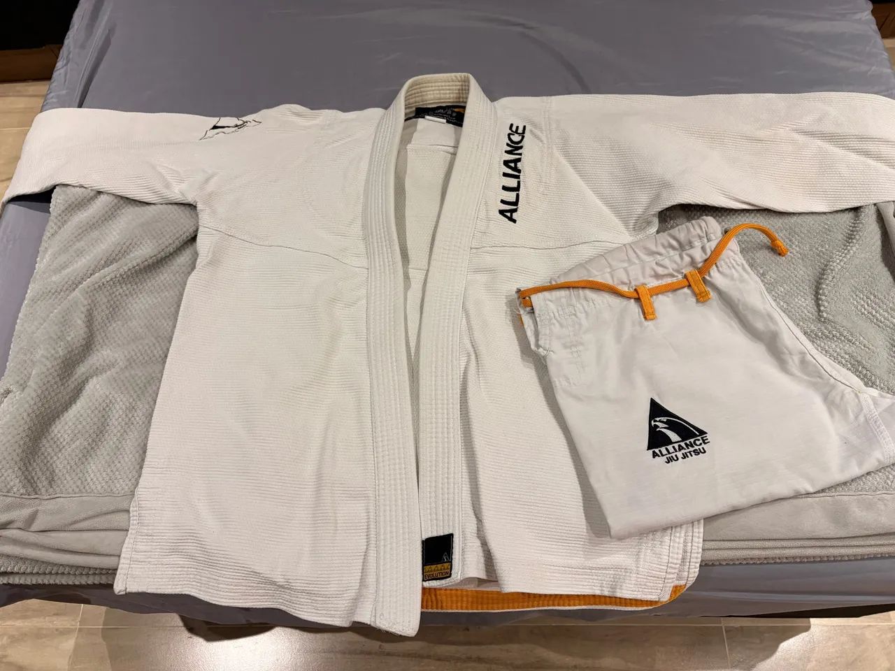 Kimono alliance A3 branco  - Foto 4