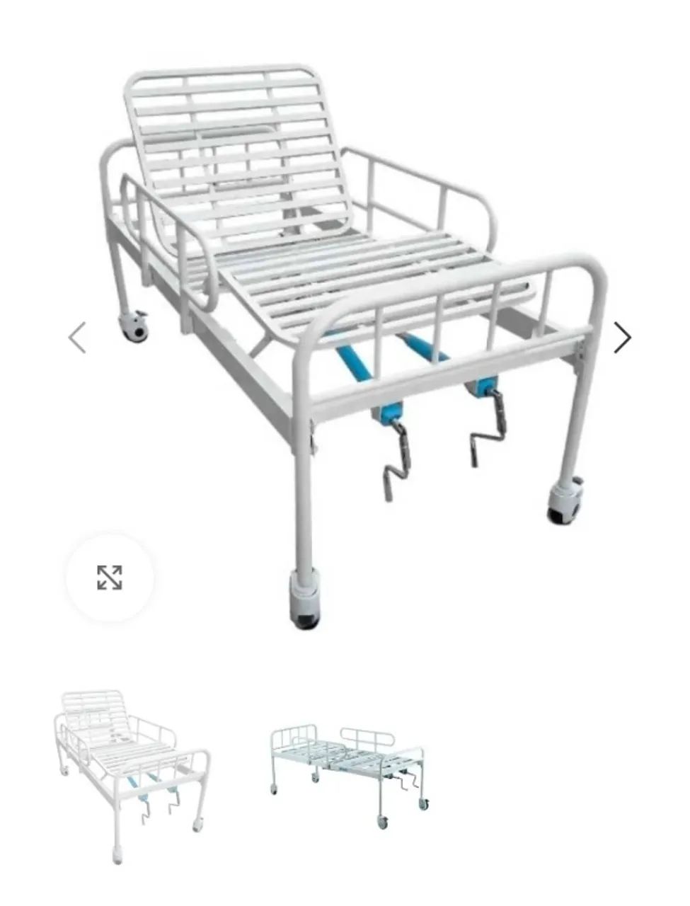 Cama hospitalar + colchão 
