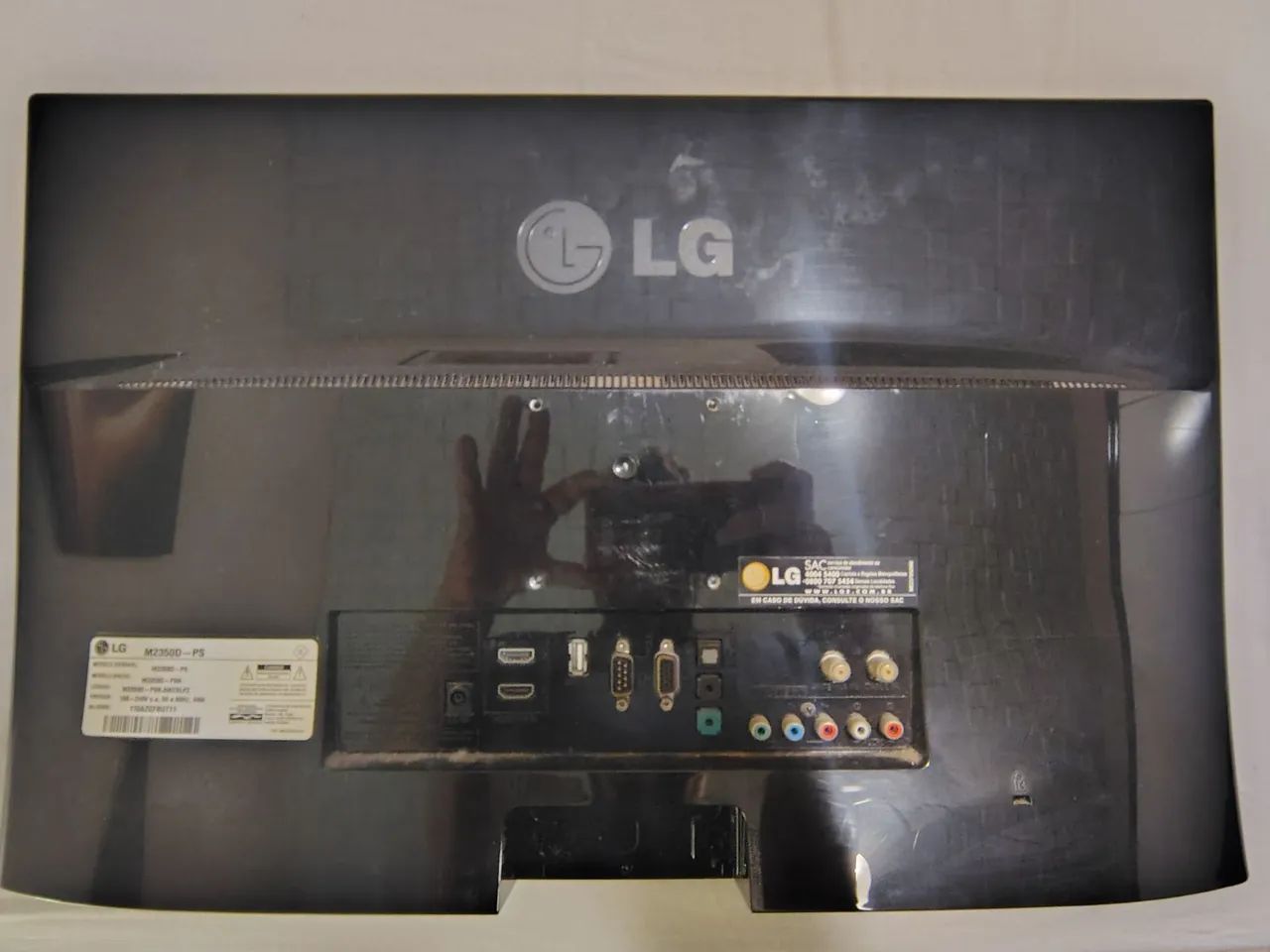 TV LG 23" sem os pés.  - Foto 4