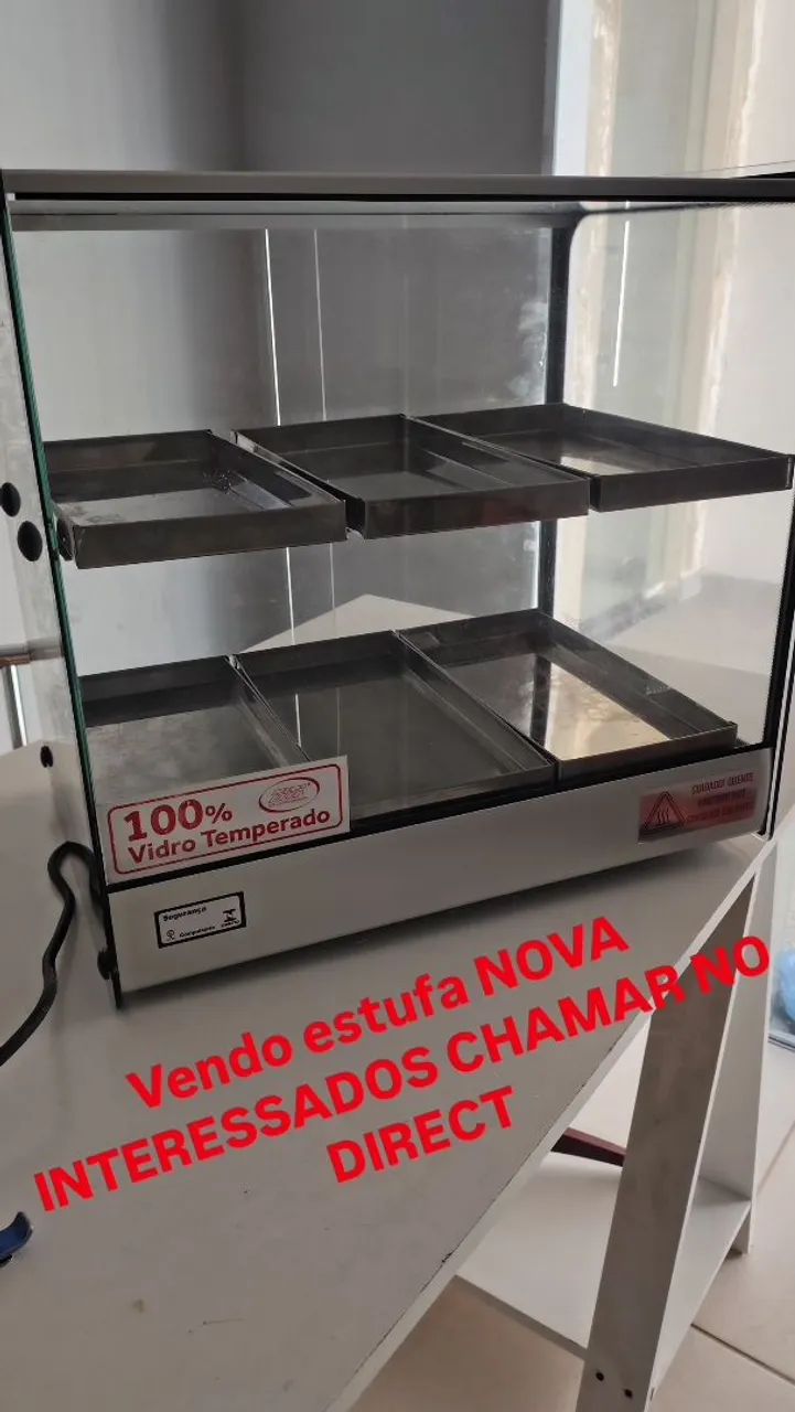 Estufa pouco usada (Está nova)