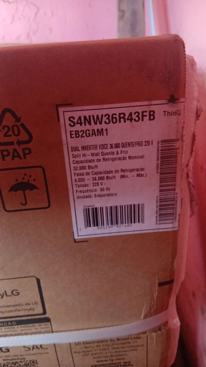 ar condicionado 36mil Btus  - Foto 3