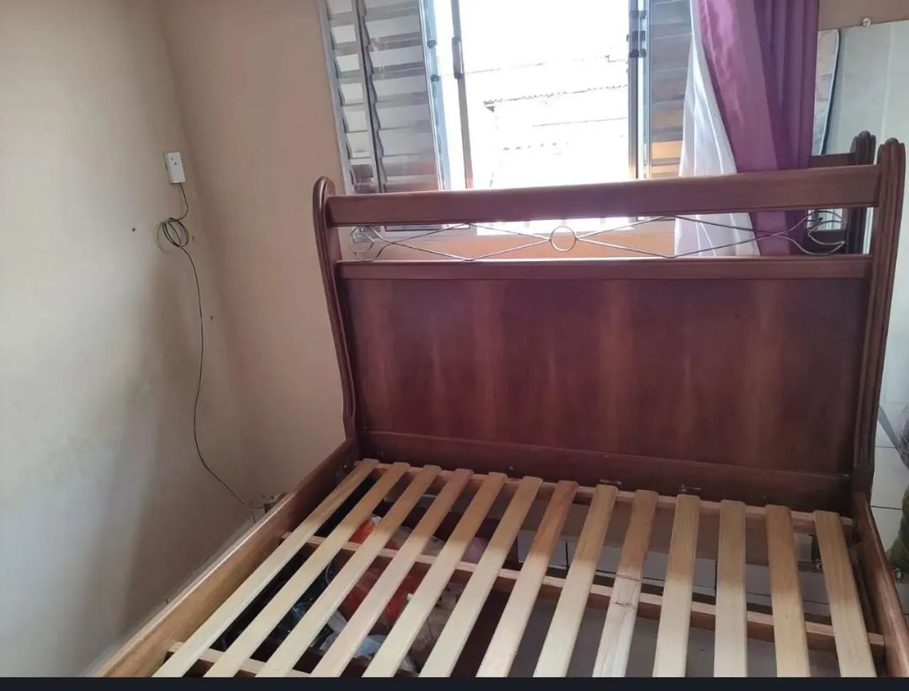 Cama Casal Madeira Maciça  - Foto 2