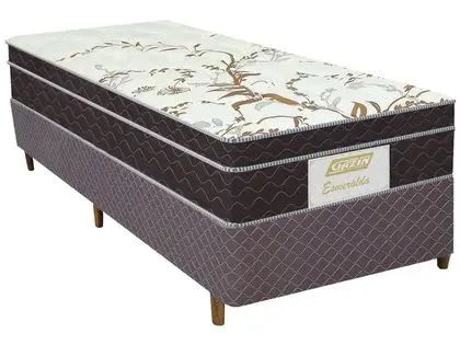 Cama Box Solteiro Gazin Esmeralda - NOVA, SEM USO! - Foto 2