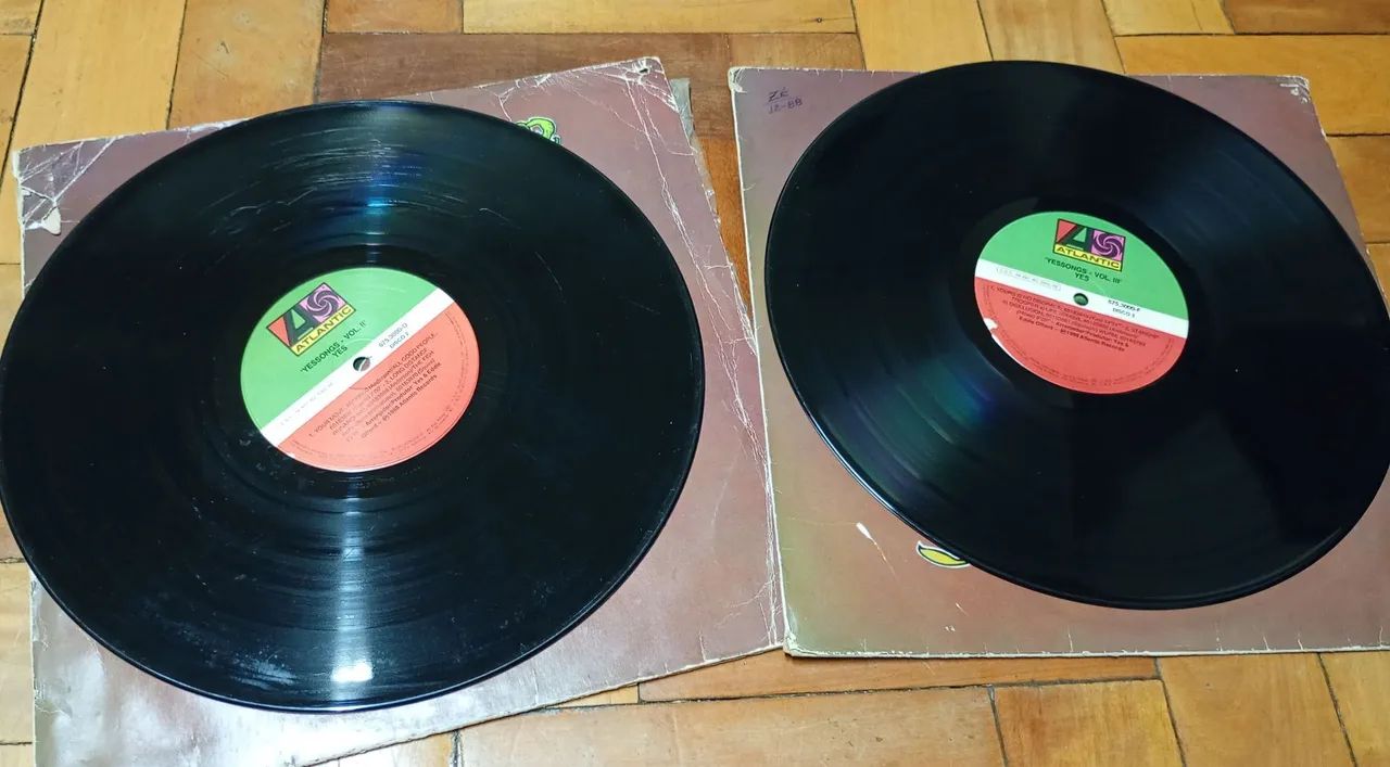 Combo de lps Yes - Yessongs vol. 2 e 3 (LEIA) - Foto 3