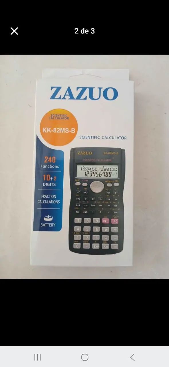 Calculadora científica  rosa - Foto 2