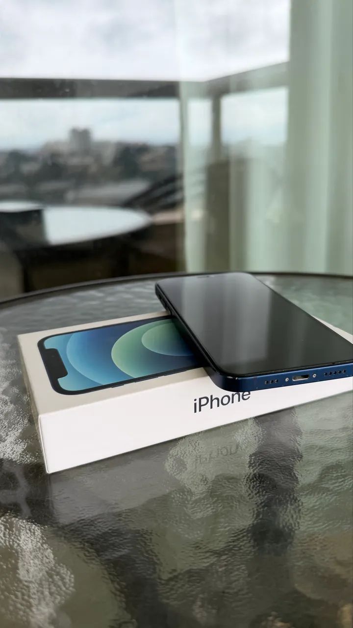 iPhone 12 azul - Todo original 