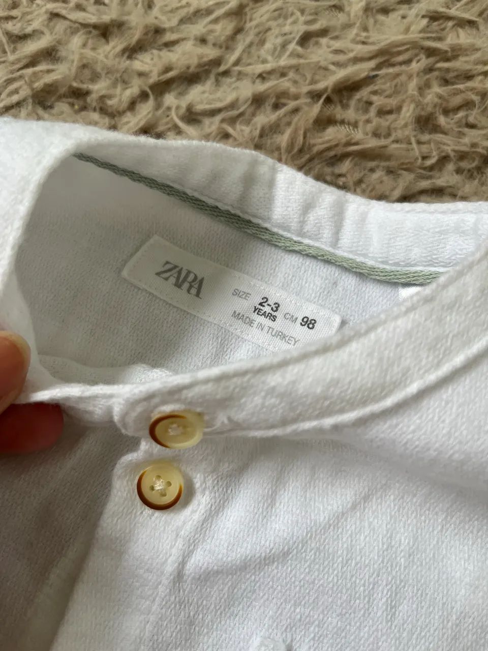 Blusa Zara 2/3 anos - Foto 2