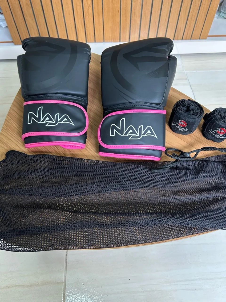 Luva Naja 14oz - Nova - Foto 4