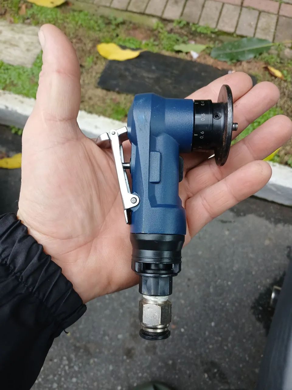 Chanfradora pneumática 