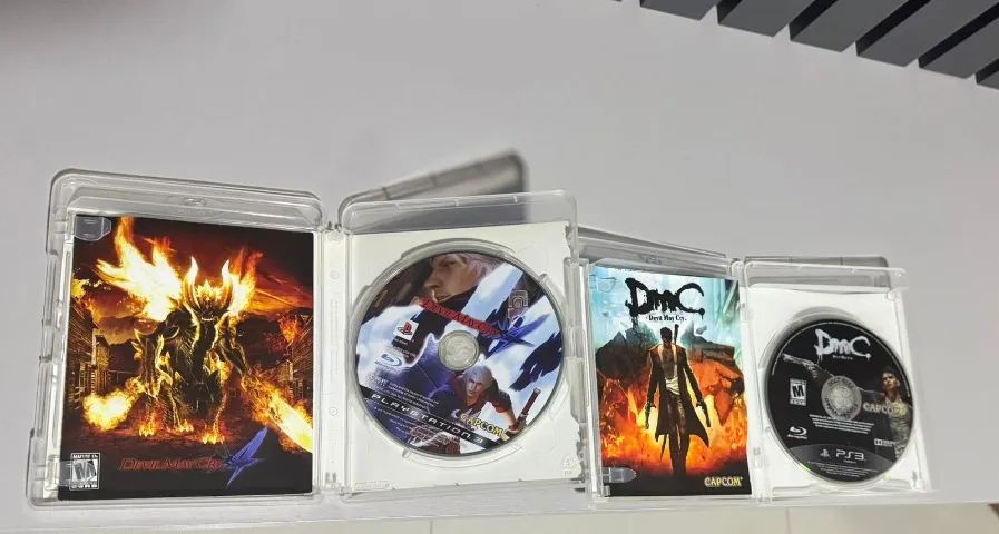 Jogos Ps3 Devil May Cry 4 E Dmc CIB